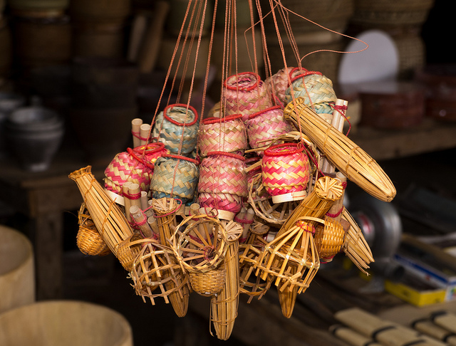 Local handcraft of Xiengkhouang