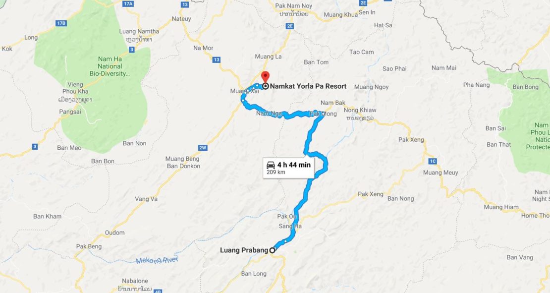 private car hire Luang prabang to Namkat yorlapa - Laos Northern Tour ...